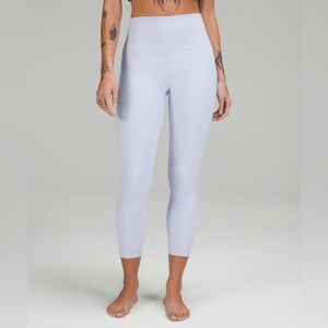 Lululemon Wunder Under High-rise Crop 23” Full-on Luxtreme Leggings, Pastel Blue